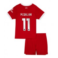 Liverpool Mohamed Salah #11 Fotballklær Hjemmedraktsett Barn 2023-24 Kortermet (+ korte bukser)